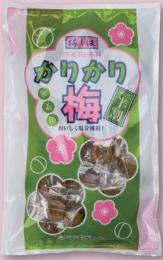 国産　半割かりかり梅(種なし)(500g/約70粒入)