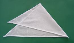 作業用三角巾(レース製)リーフ柄