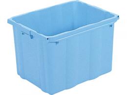 集配箱  (フタなし)【サンバケット120NB】5ヶ1組(ライトブルー)